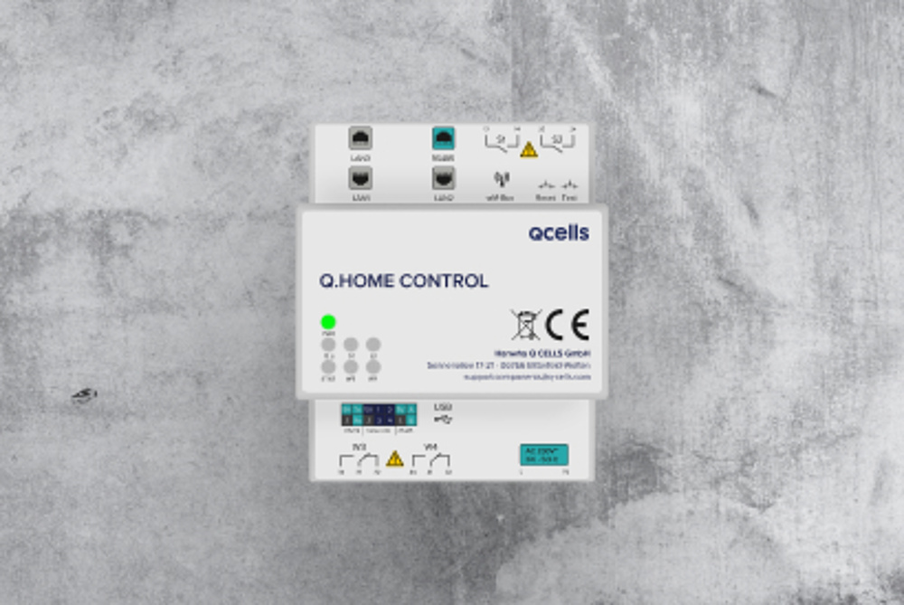 Qcell QHome Control Frontansicht